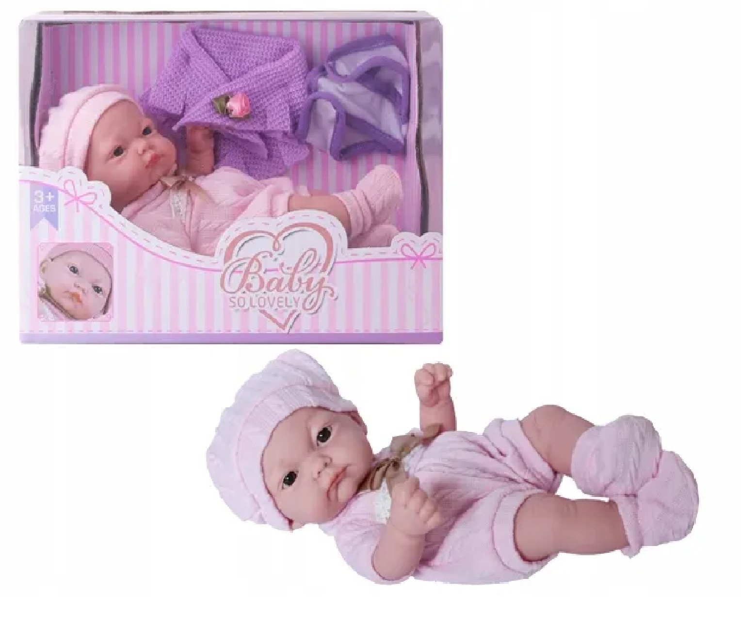 LALKA JAK ŻYWA Bobas niemowlak BABY SO LOVELY