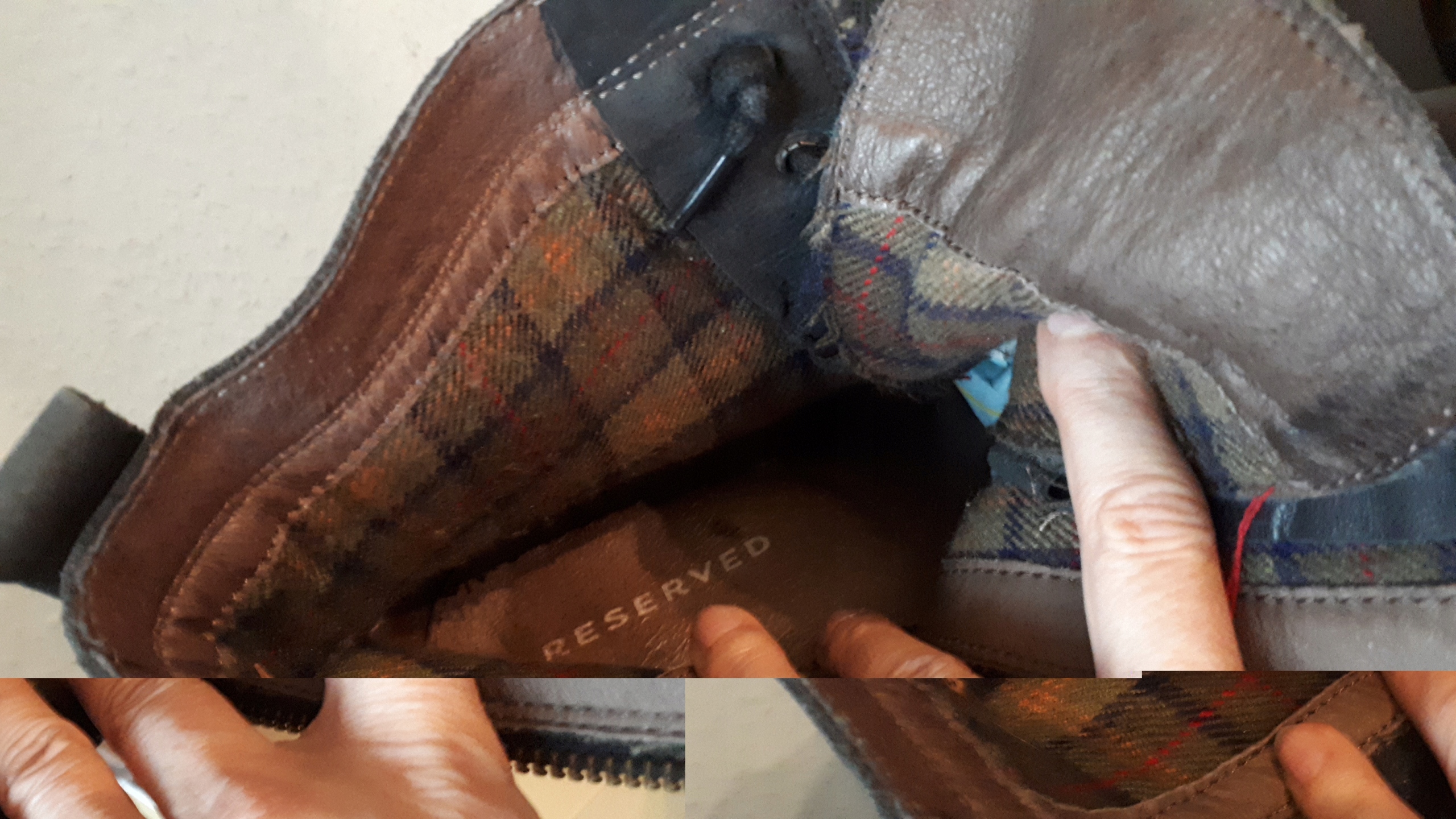 RESERVED SZTYBLETY MĘSKIE SKÓRA 45 Kod producenta Reserved