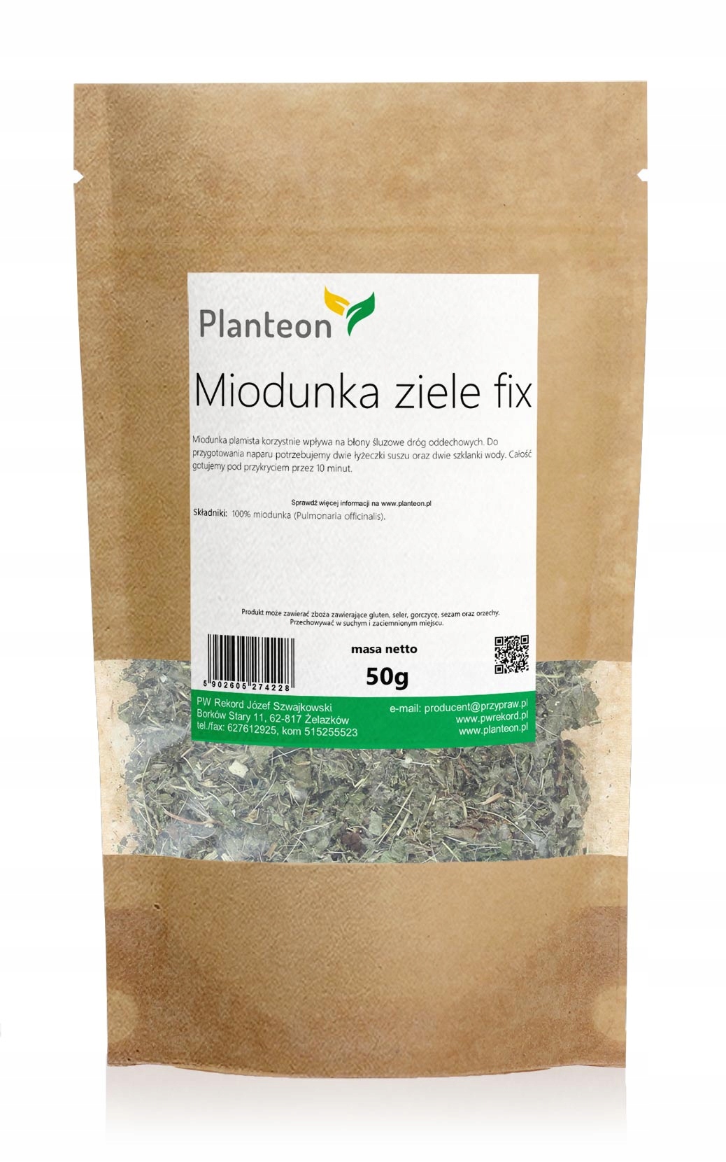 

Miodunka ziele cięte herbatka ziołowa 50g