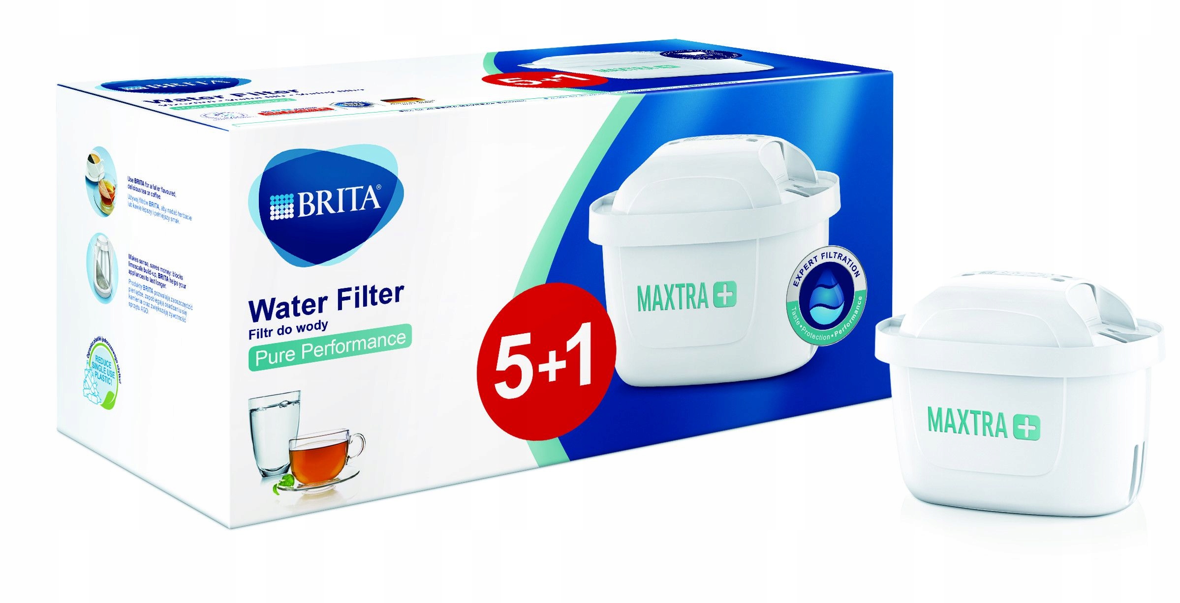 

Wklad Filtr Do Wody Brita Maxtra Plus 6 Sztuk