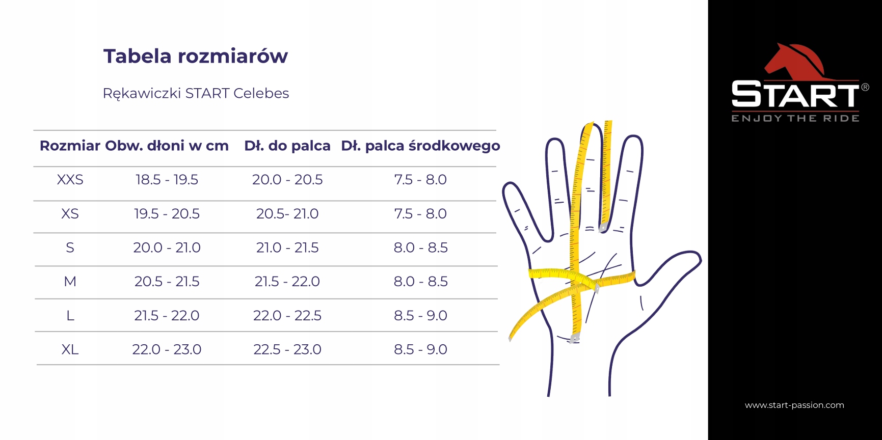 RĘKAWICZKI LETNIE WZMAC. SKÓRĄ START CELEBES M Kod producenta 1193
