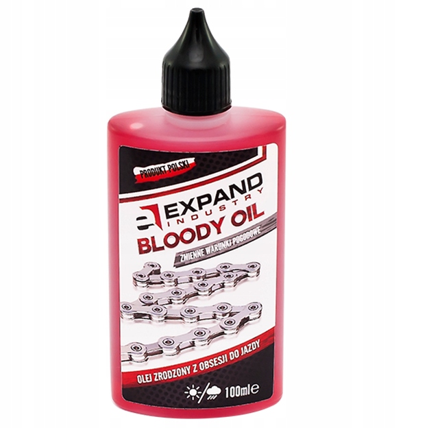

olej do łańcucha Expand Bloody 100 zmienne warunki