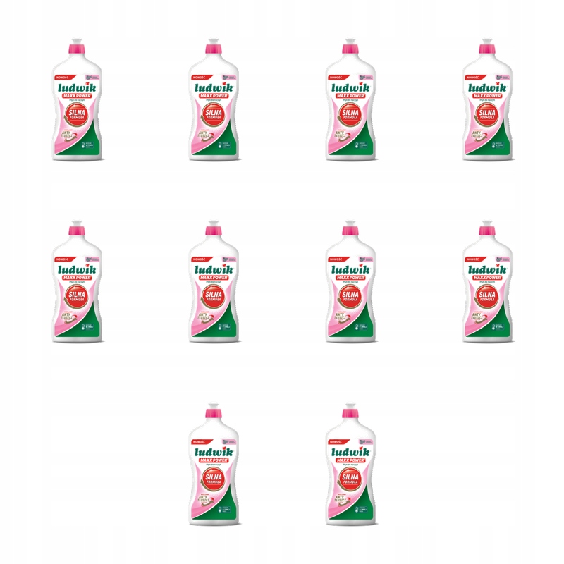Ludwik Maxx Power prostředek na mytí nádobí granátový s verbenou 725 g X10