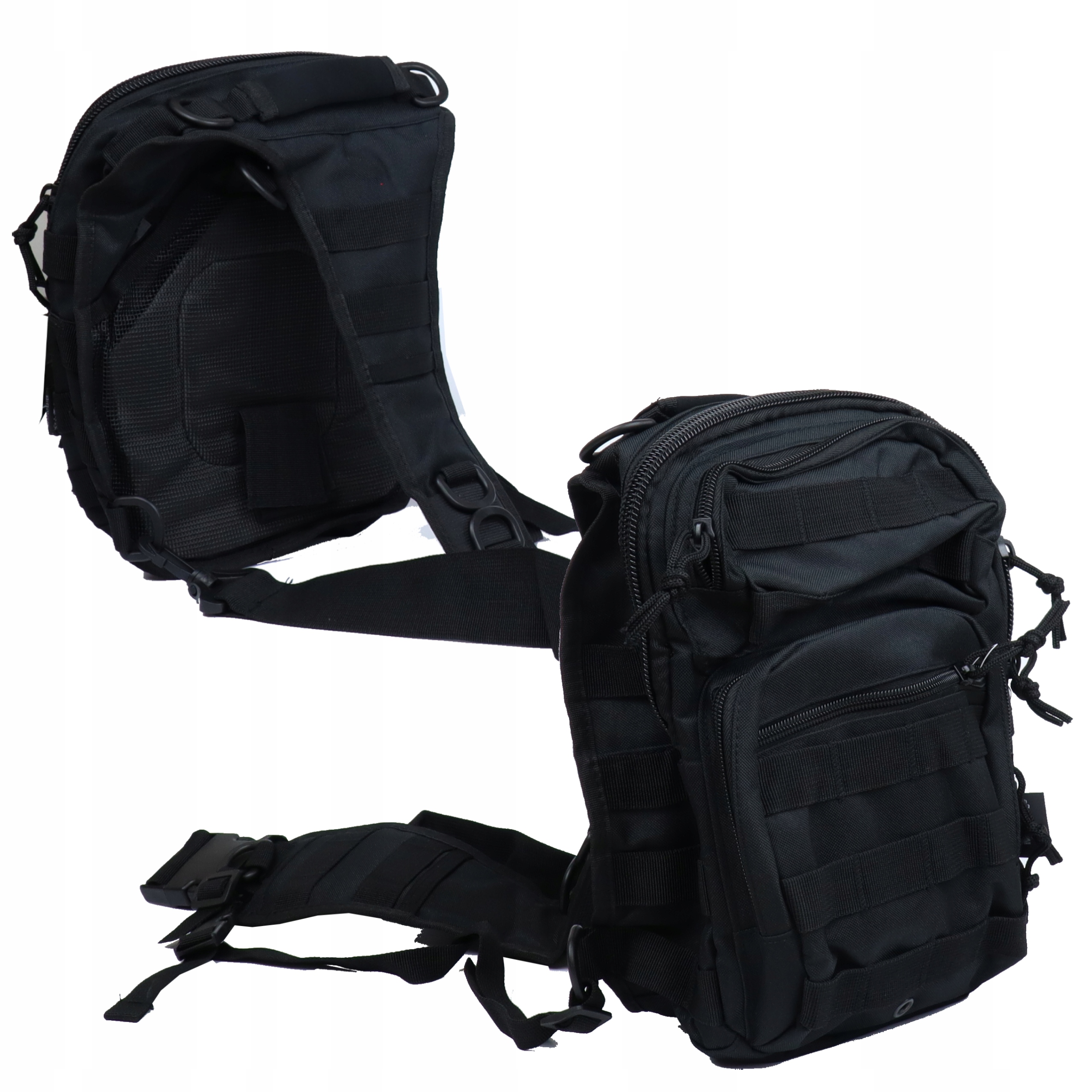 

Plecak torba na jedno ramię Assault Black Mil-Tec