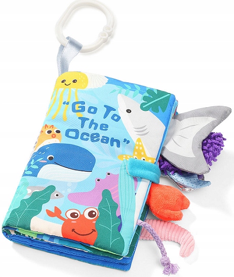 

Babyono Miękka Książeczka Sensoryczna Ocean 544