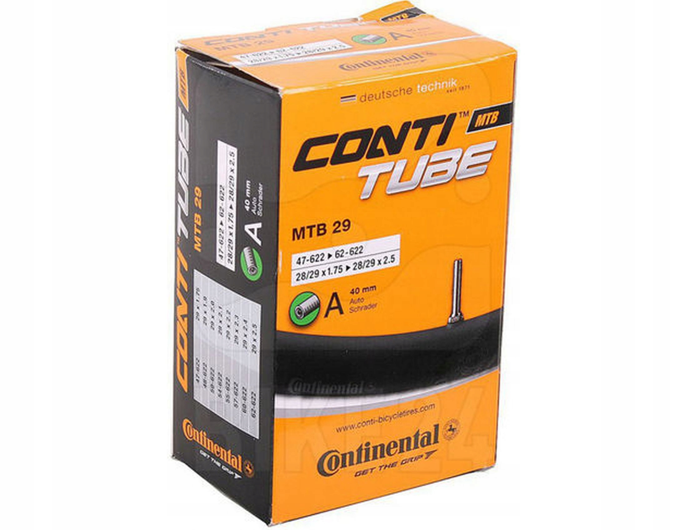 

Dętka Continental Mtb 28/29 x 1.75 2.5 auto 40