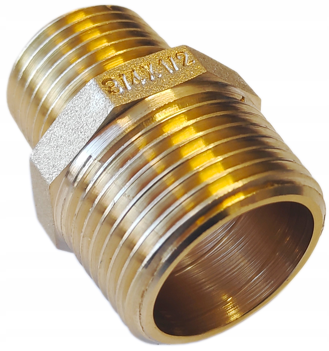 

Nypel Redukcyjny Mosiężny 3/4"X1/2"