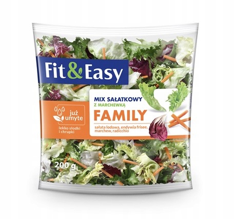 Green Factory Fresh & Easy Family Mix sałat 200 g