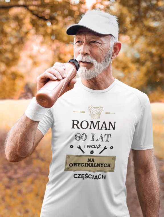 KOSZULKA MĘSKA URODZINY 16-99 PODAJ IMIĘ WIEK Rozmiar one size