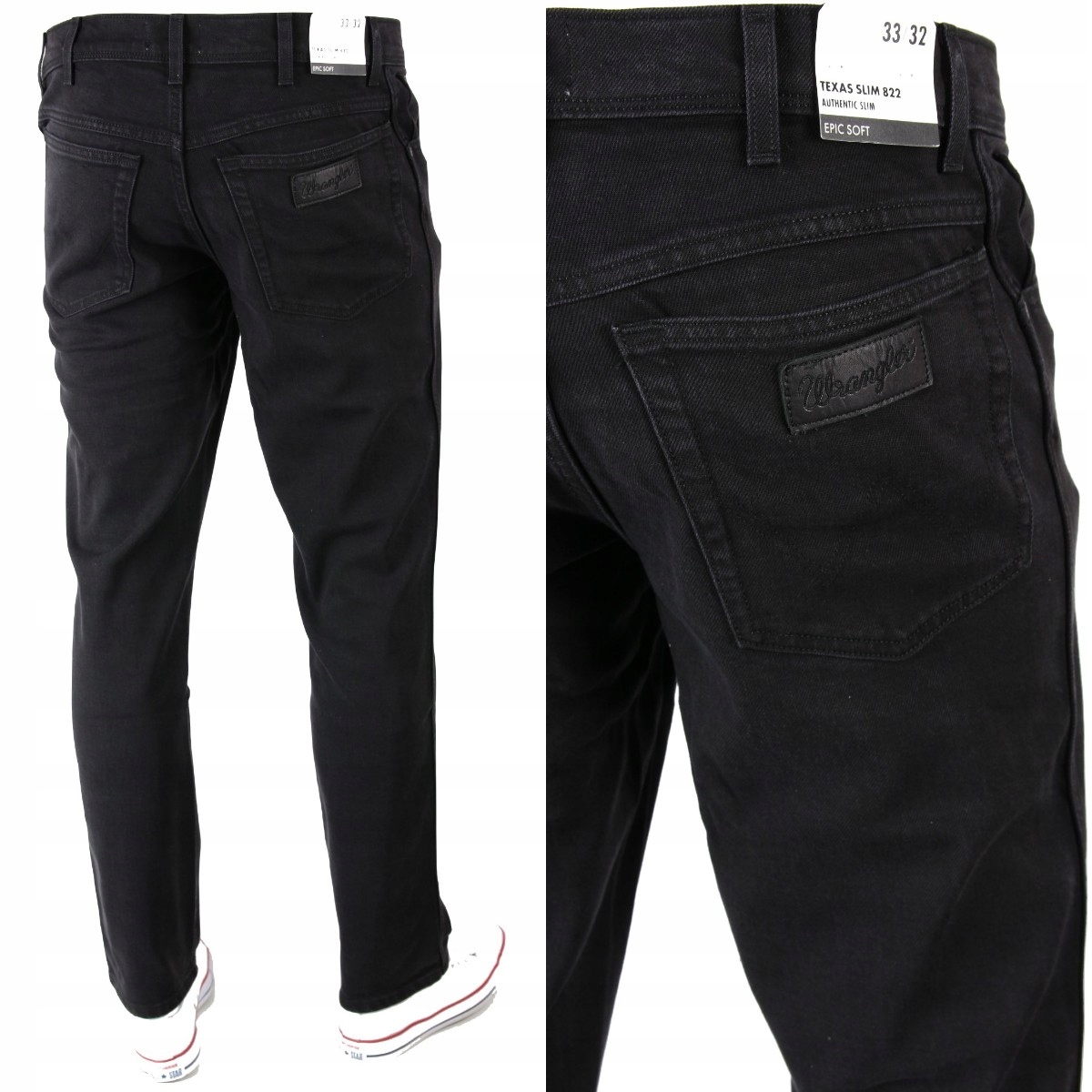 

Wrangler Texas Slim Jeans Proste W34 L30