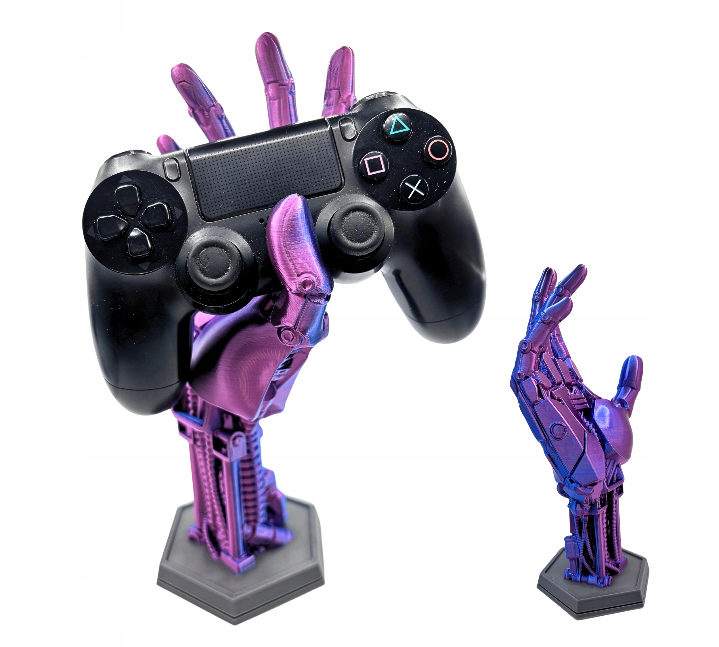 Stojak podstawka uchwyt na pada kontroler ręka robota dłoń duocolor XBOX PS