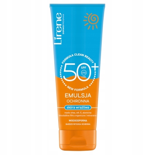 

Lirene Sun emulsja skóra wrażliwa SPF50+ 120ml