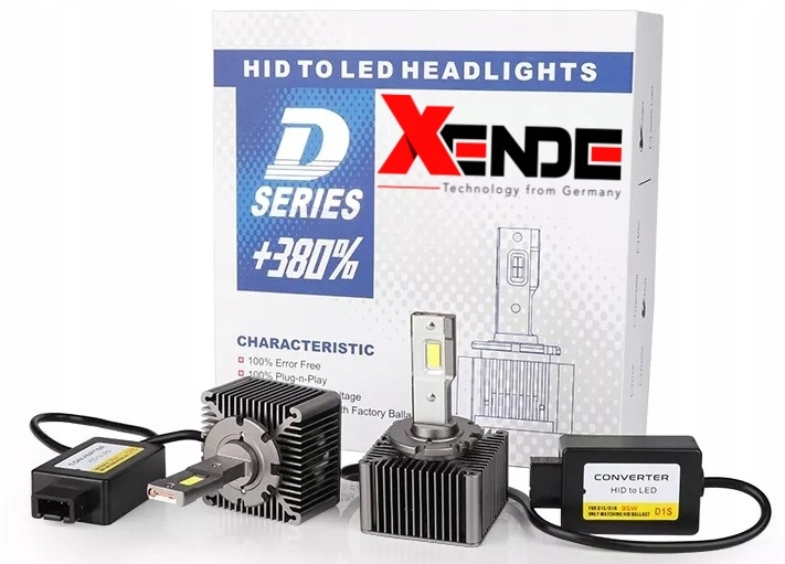 

2xŻarniki Led xenon D1S 6000K Xende Germany Canbus