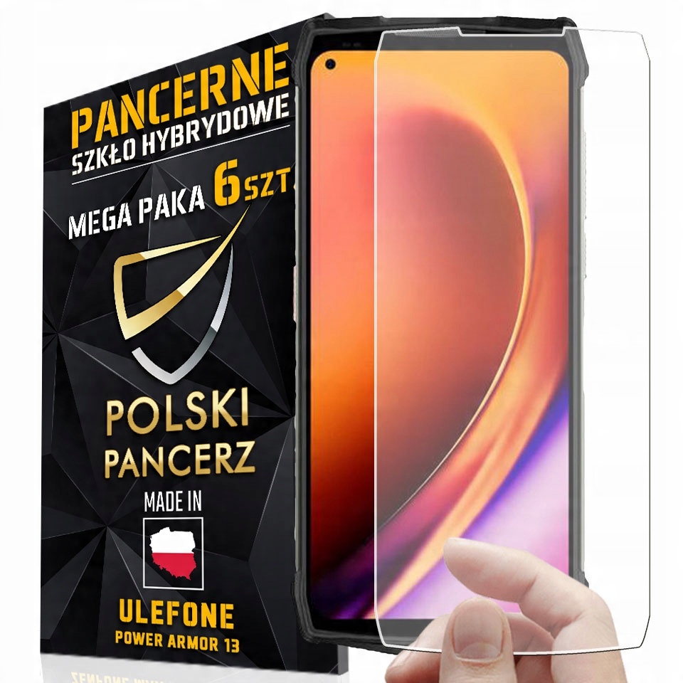 

6PACK Paka Szkło Do Ulefone Power Armor 13