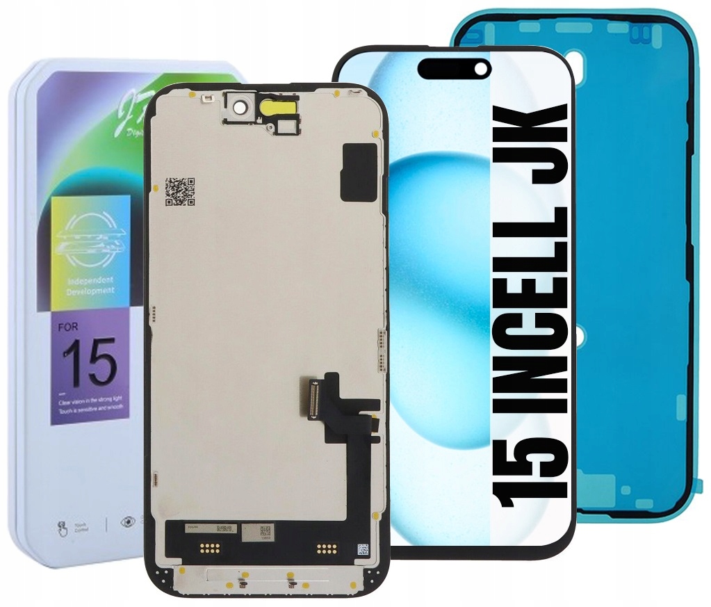 Displej Pro Iphone 15 Incell Jk IC LCD Displej Těsnění