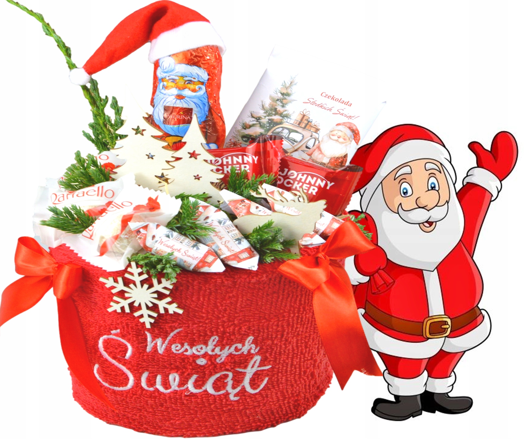 Levně dárek od Mikuláše na Vánoce vánoční Pod Stromeček sladkosti Velký Set