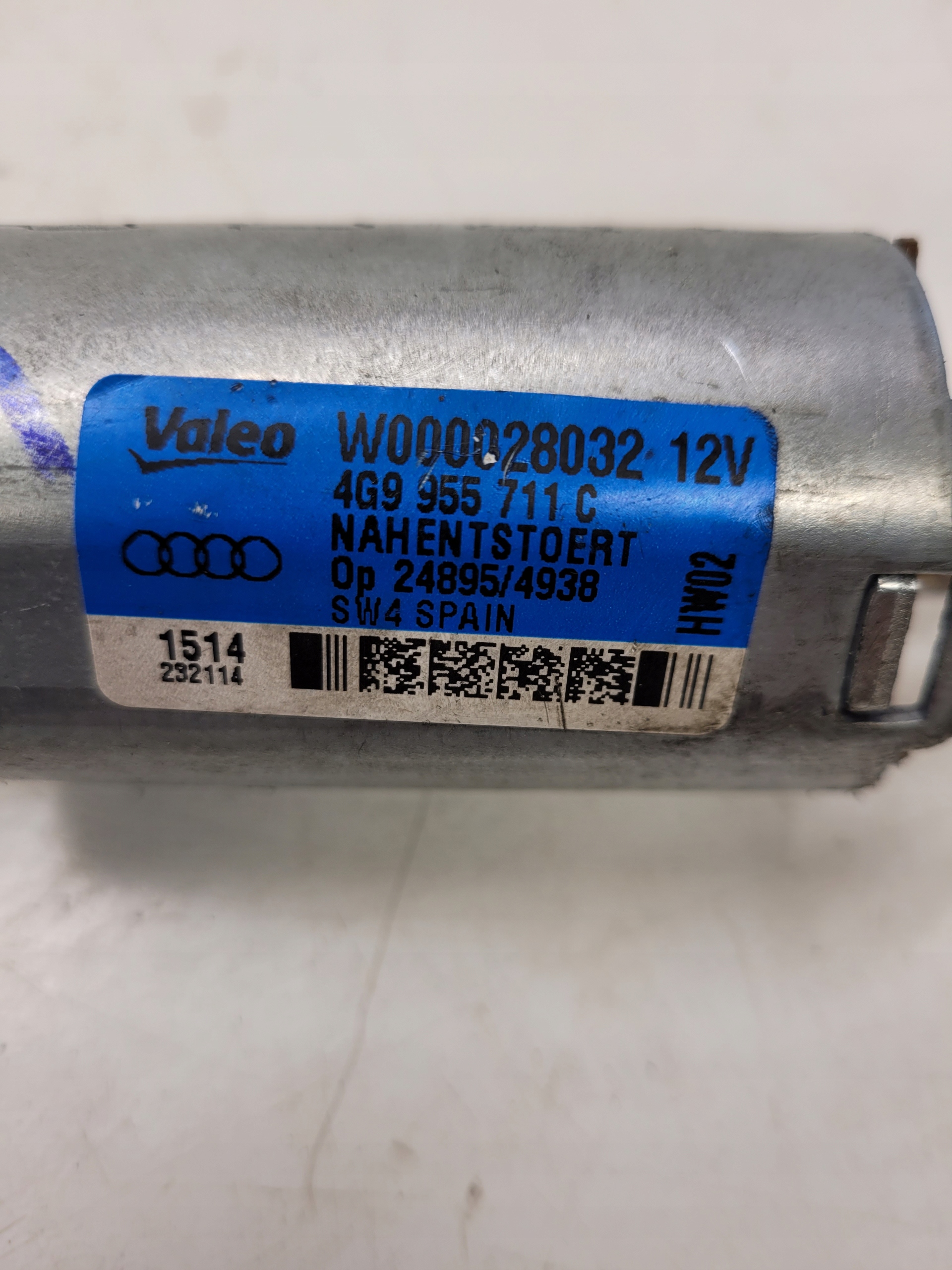 Motor Wischer heck AUDI A1 A3 Q4 4G9955711C