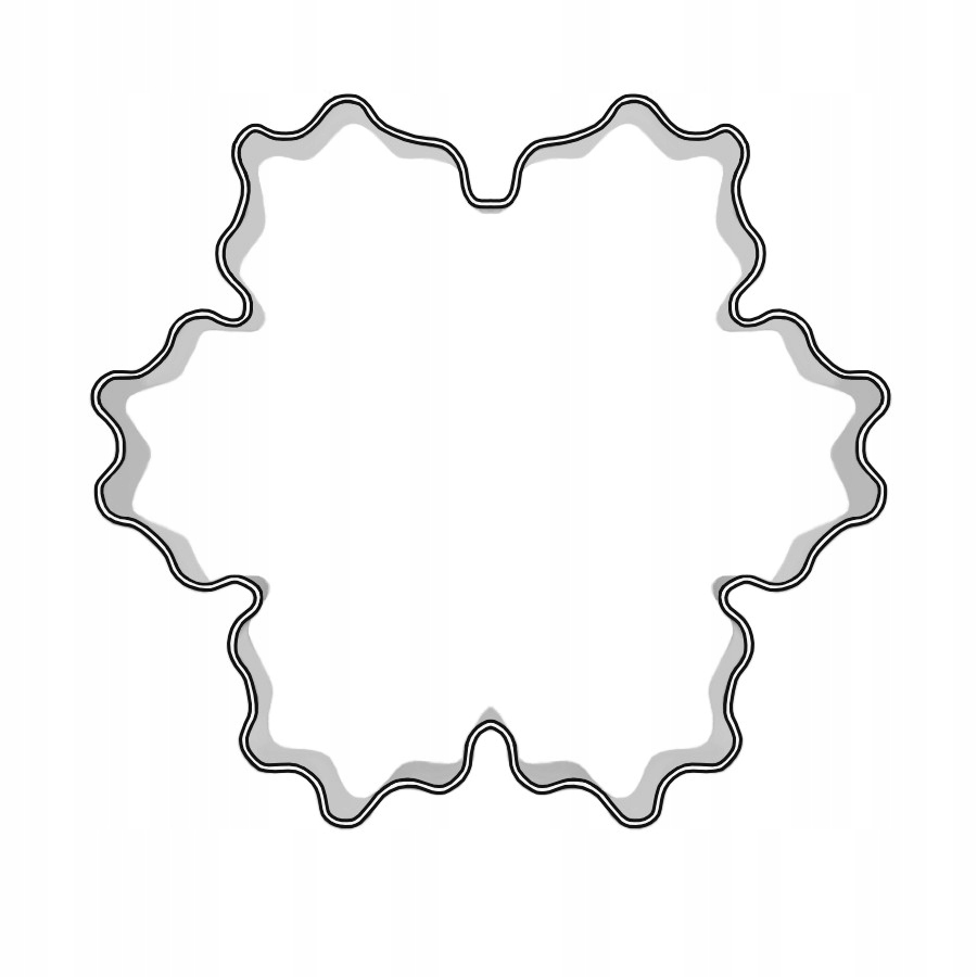 

Foremka Śnieżynka 5,7 cm, foremki bożonarodzeniowe