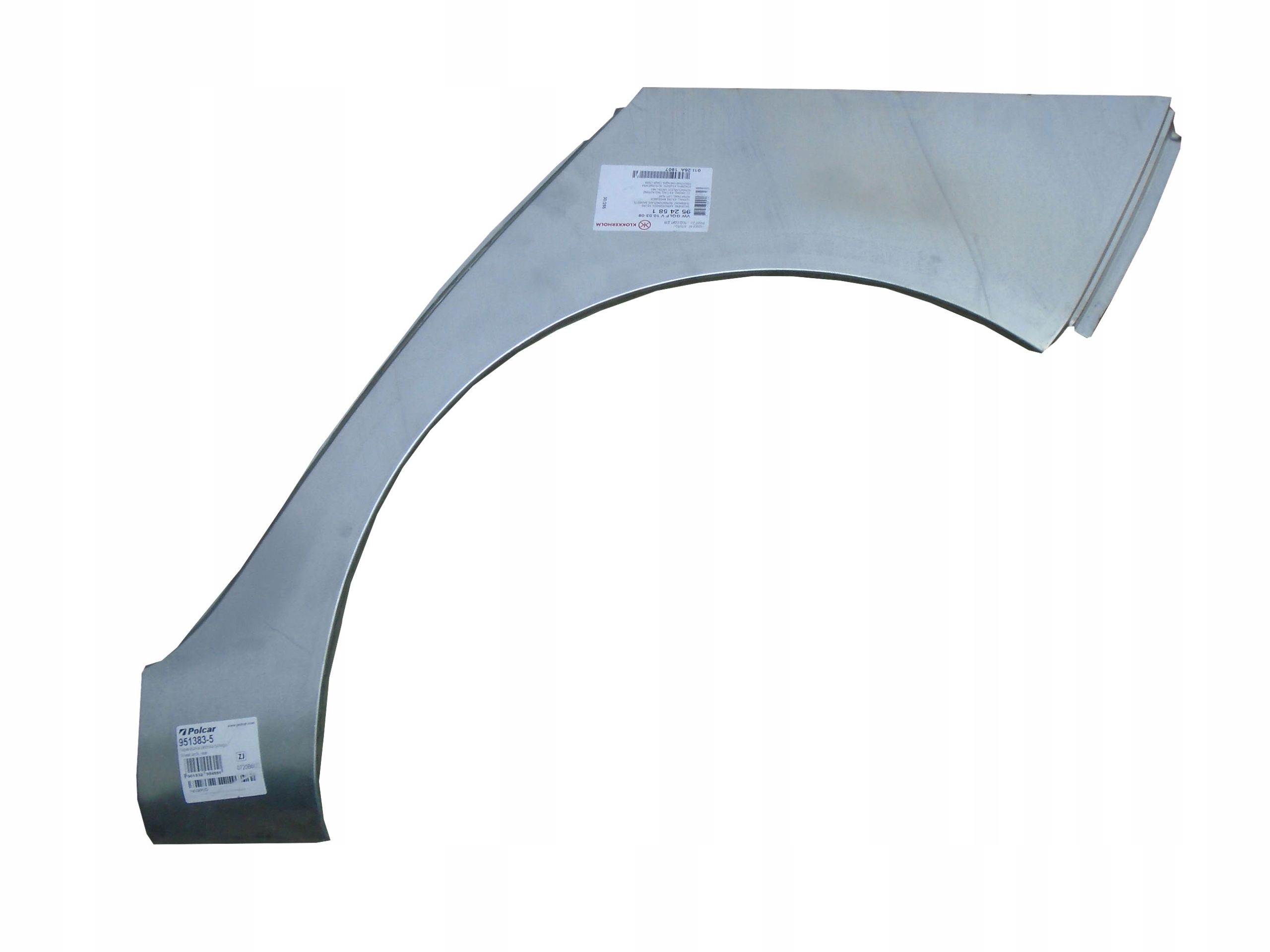 VW GOLF 5 V 5D 03-09 REPERATURKA BŁOTNIKA TYŁ LE