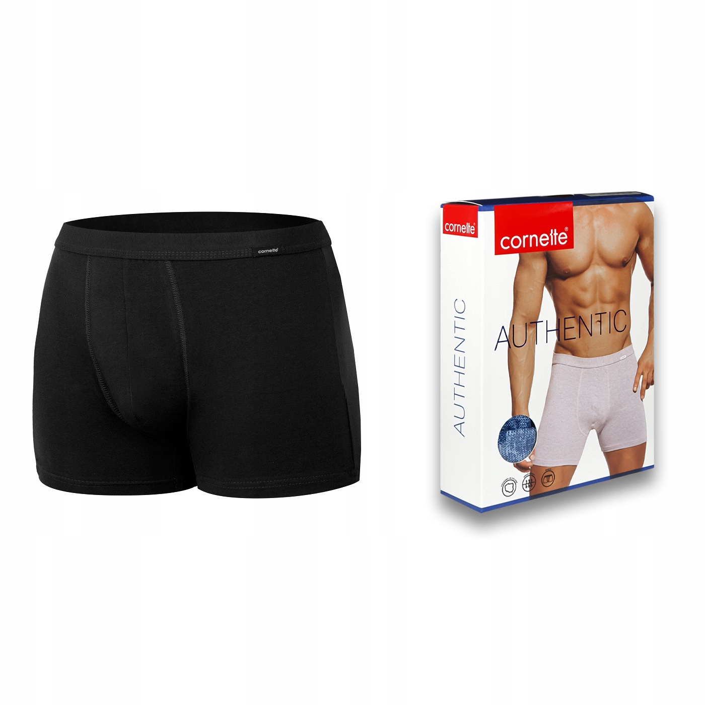 

Bokserki Cornette authentic mini Czarny r. XXL