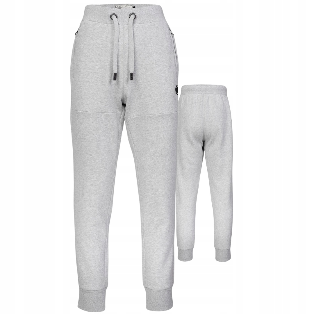 Pitbull West Coast Pánské Tepláky Malé Logo Hd Šedé 3XL