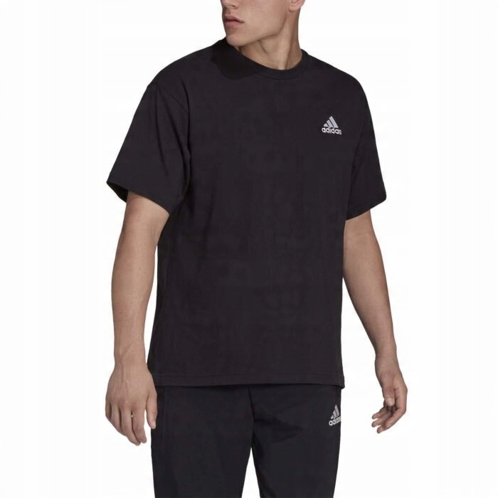 

Adidas Koszulka Męska T-shirt Tee Shirt Black r.L