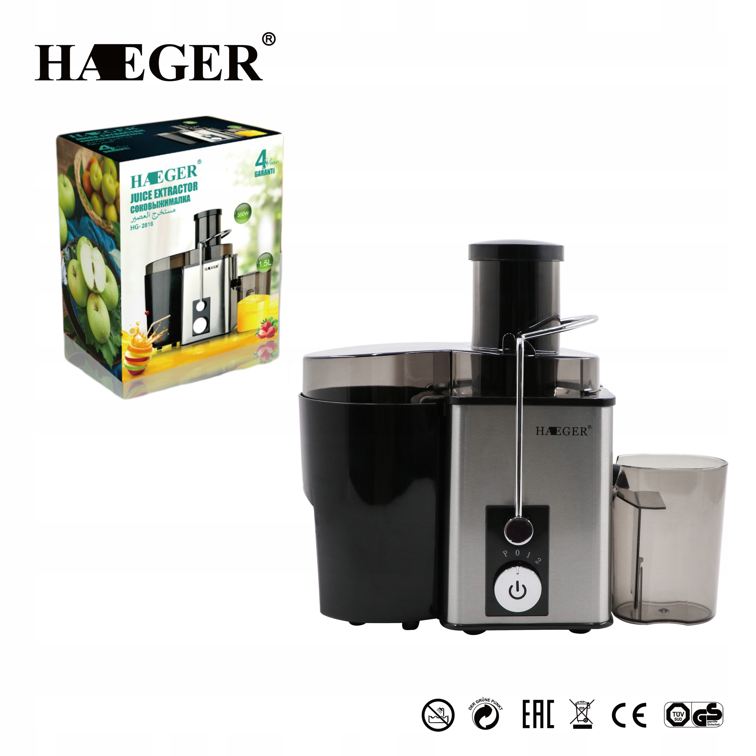 SOKOWIRÓWKA WYSOKOOBROTOWA MOCNA CAŁE OWOCE INOX Regulacja obrotów tak