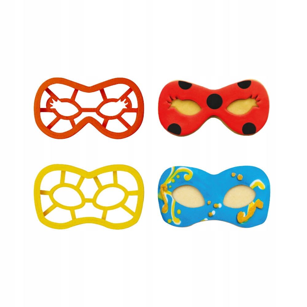 

Wykrawacze Maska Karnawałowa 2 szt Foremki