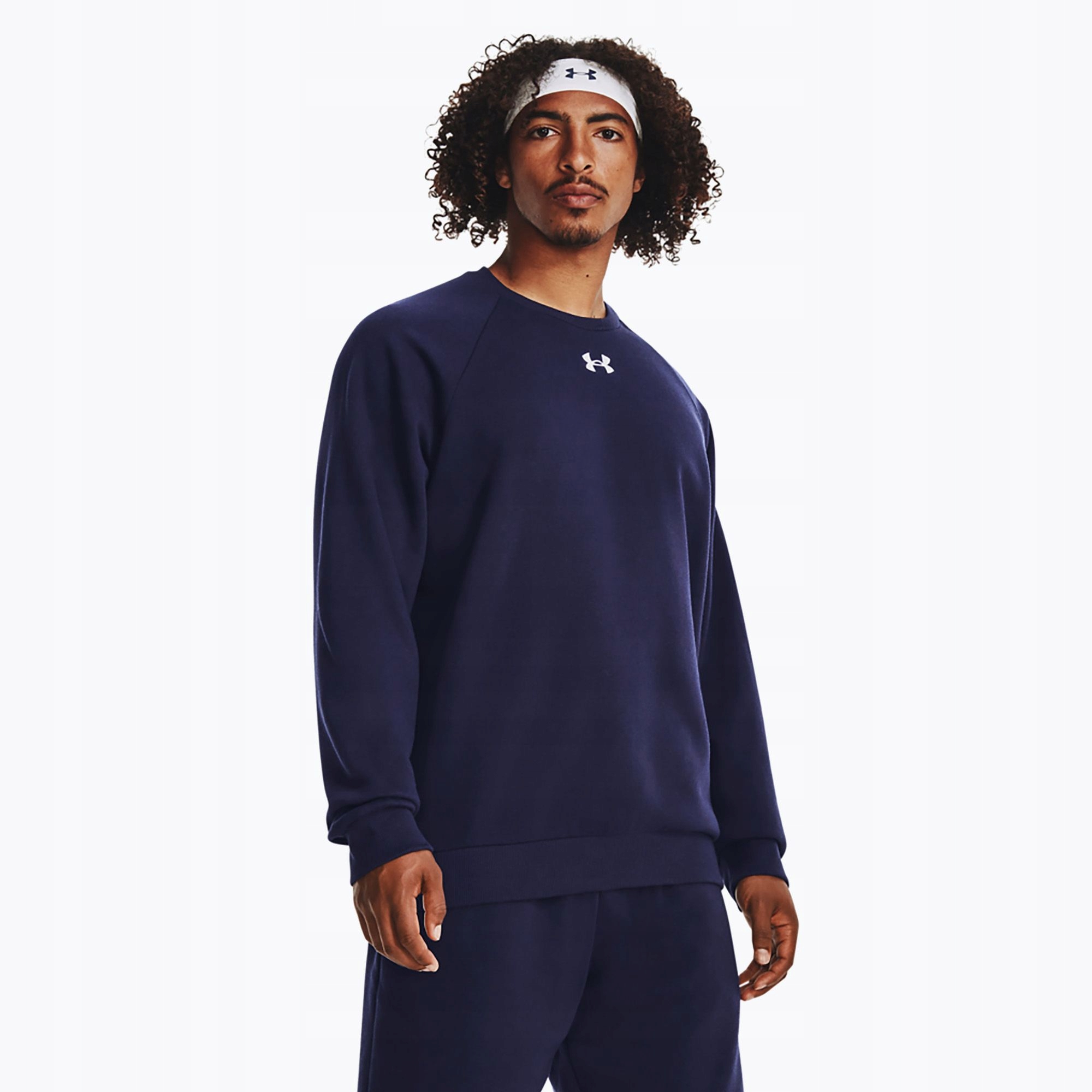 Pánská Mikina Nerozepínací Under Armour Rival Fleece Crew Sm