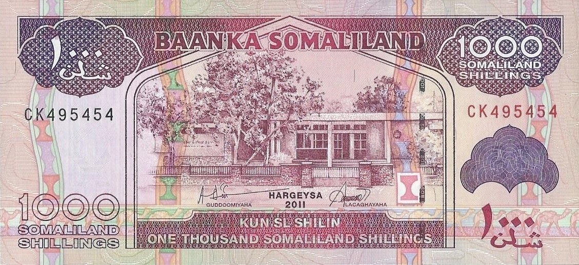 Somaliland - 1000 Shilin - 2011 - P20 - St.1