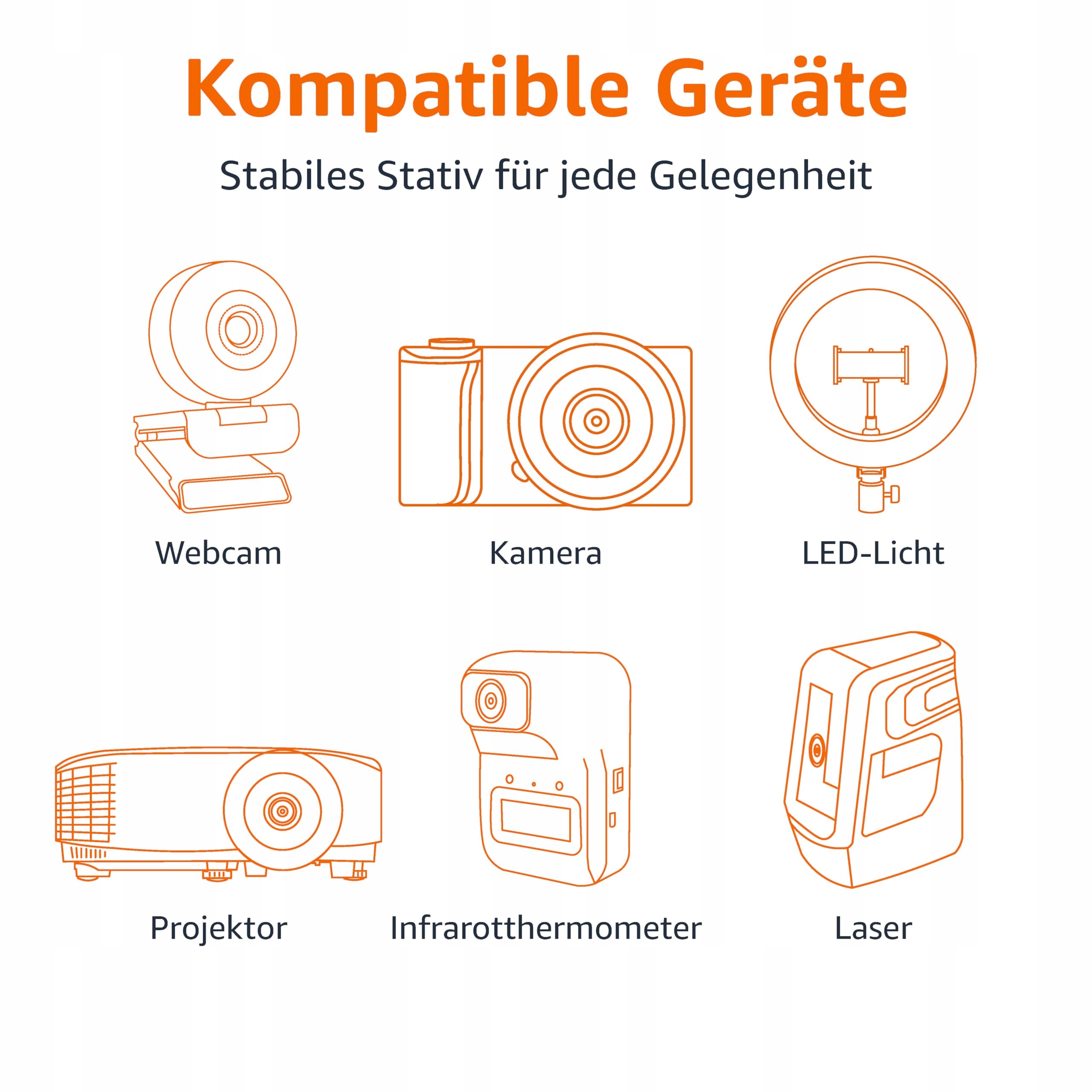 BASICS Statyw Do Aparatów DSLR I Lornetek 152 cm Czarny Z Torbą — miniatura 5