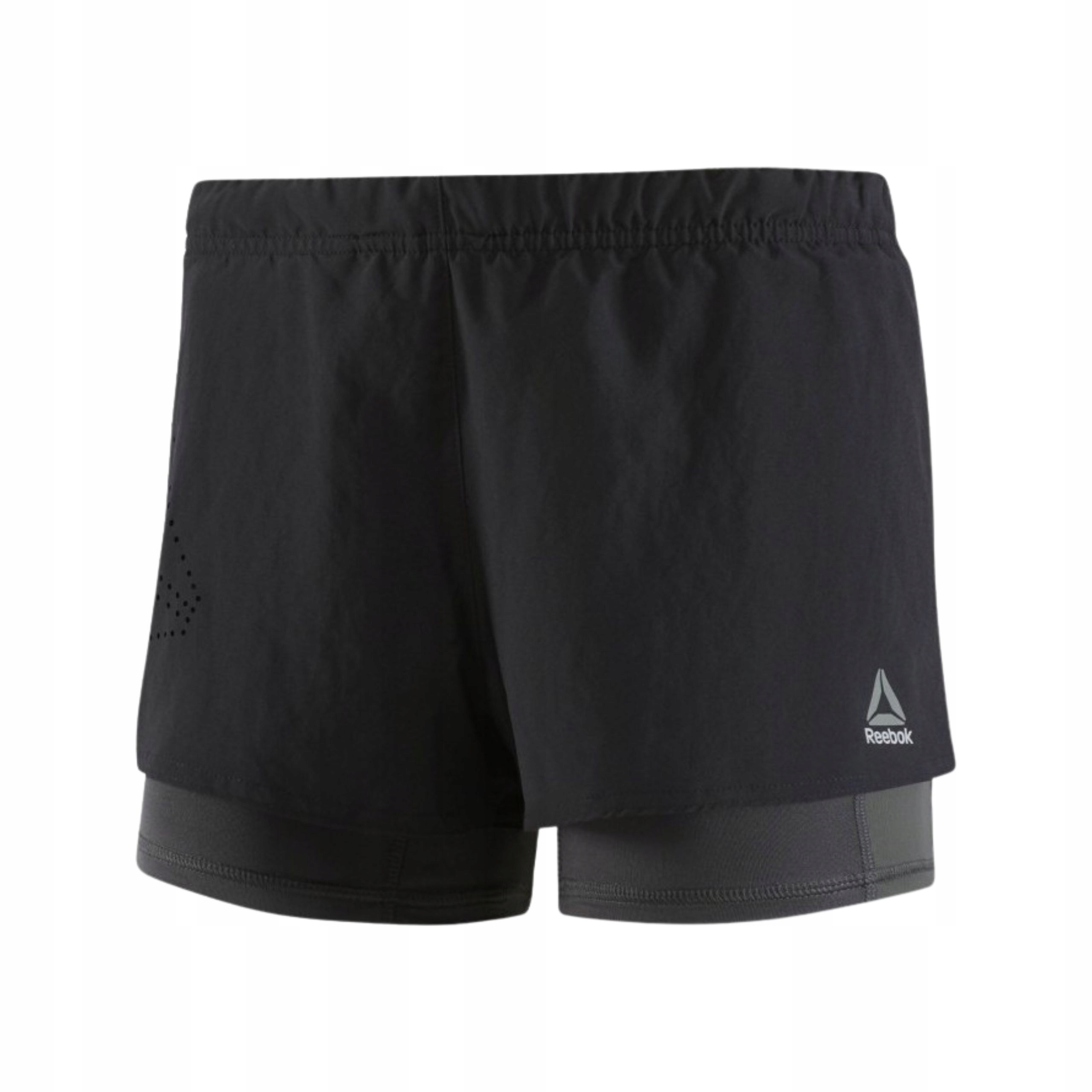 Damskie szorty do biegania Reebok Speedwick Osr 2-1 Xs