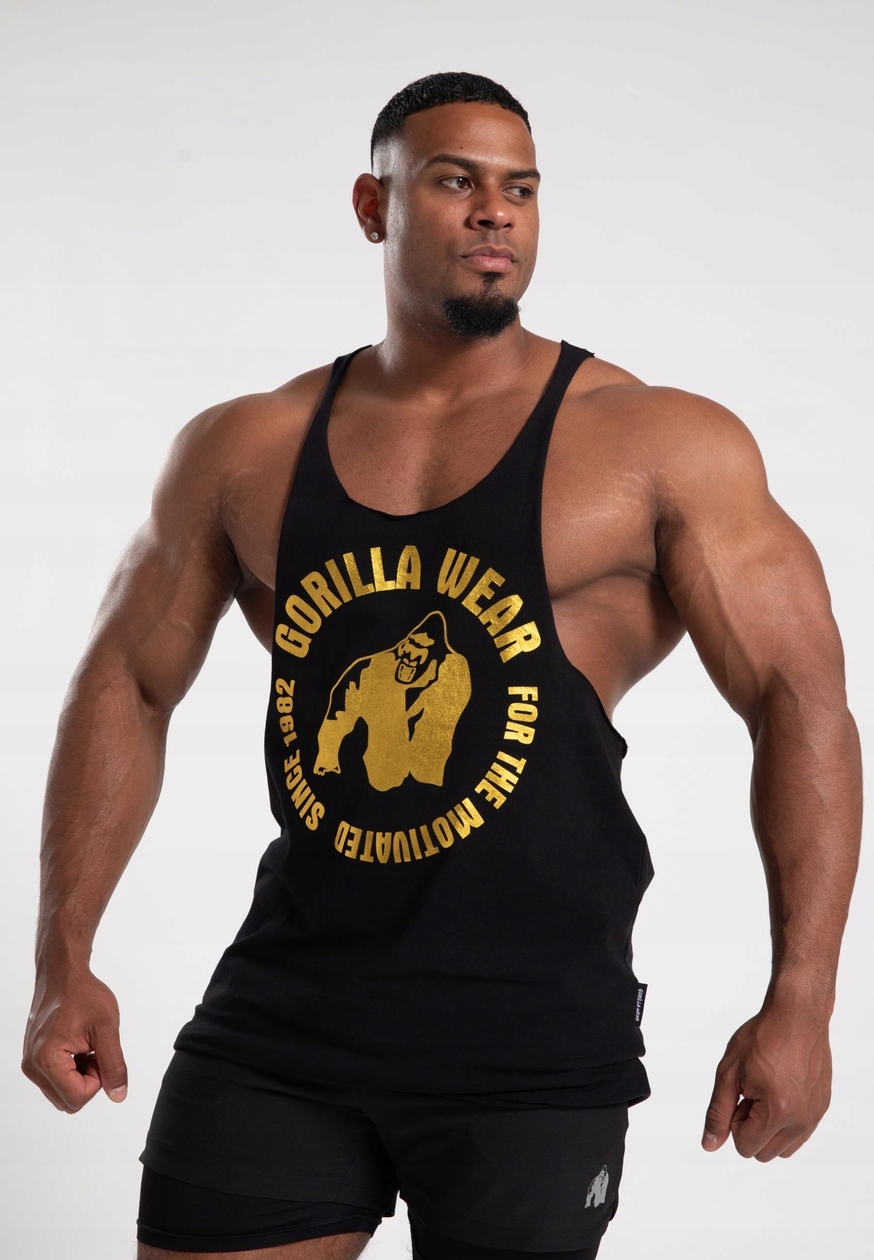 Tank top treningowy na siłownie stringer męski Melrose Gorilla Wear L Kod producenta 90145922.L
