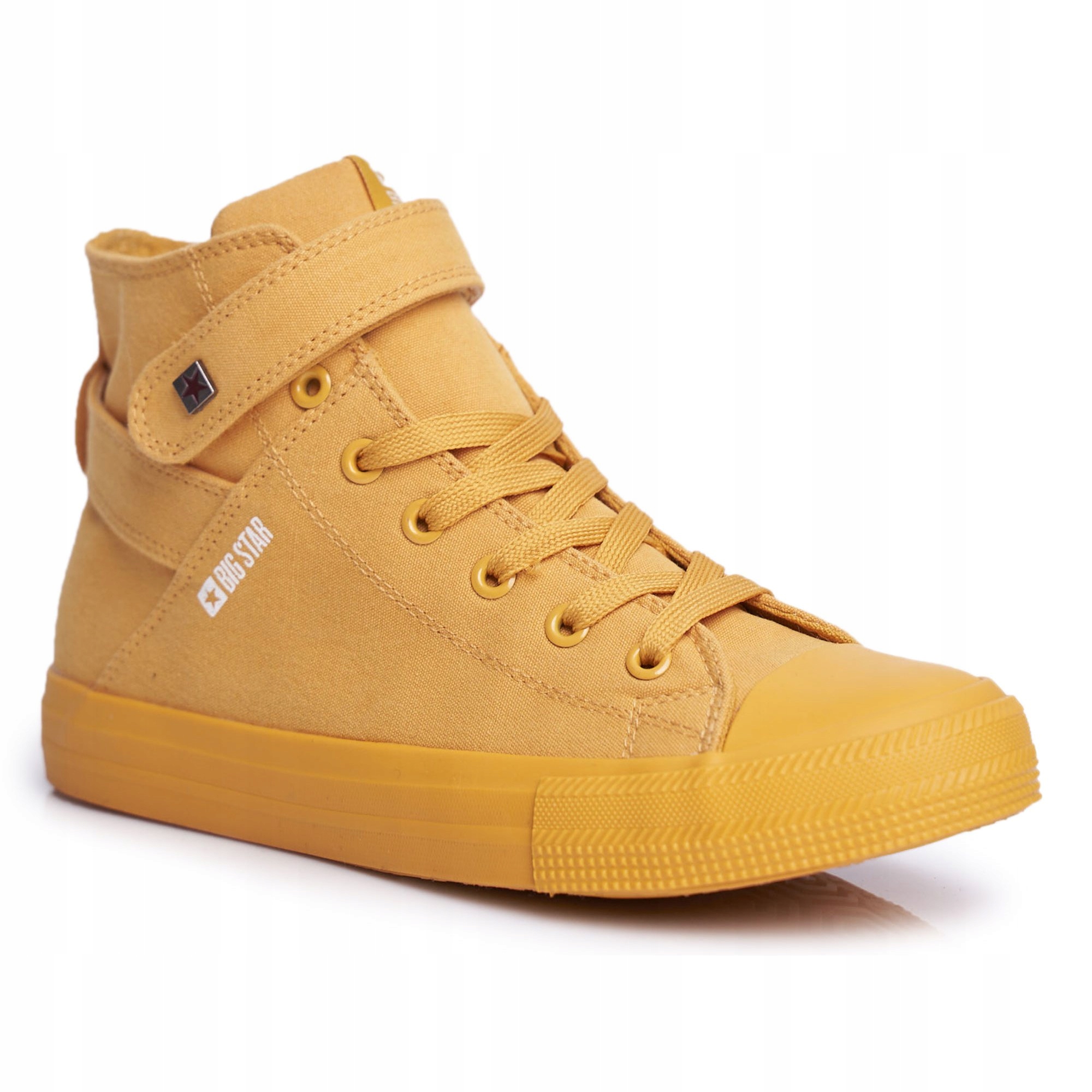 

Żółte Tkanina Buty Trampki Big Star r.37