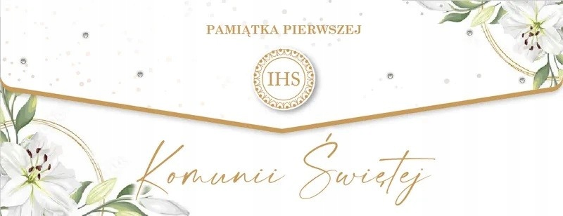 

Koperta ozdobna Komunijny banknot LUX86