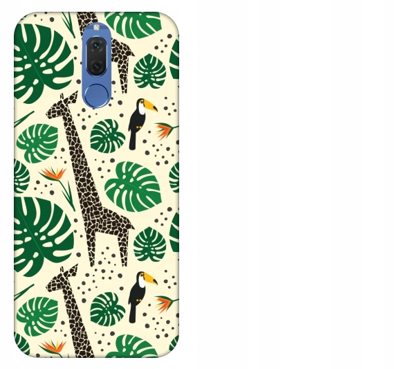 

Etui pokrowiec Huawei Mate 10 Lite Żyrafy tukany d