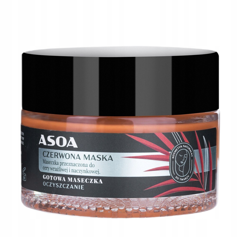Hotová pleťová maska Červená hlína 50 ml Kvalita