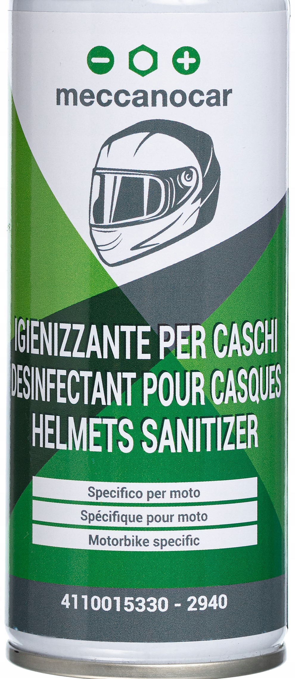4x ŚRODEK PŁYN SPRAY DO CZYSZCZENIA DEZYNFEKCJI WNĘTRZA KASKU - MECCANOCAR Stan opakowania oryginalne