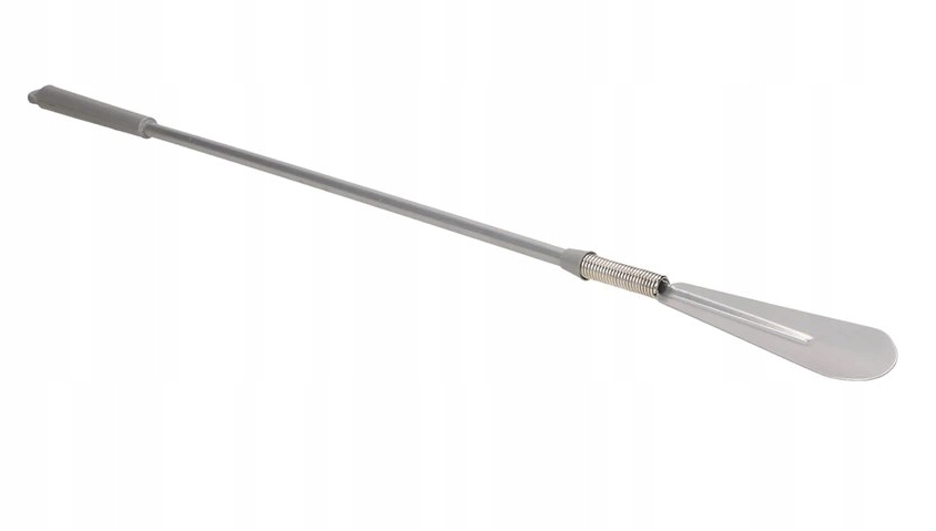 ŁYŻKA DO BUTÓW DŁUGA METALOWA SPRĘŻYNOWA 70CM