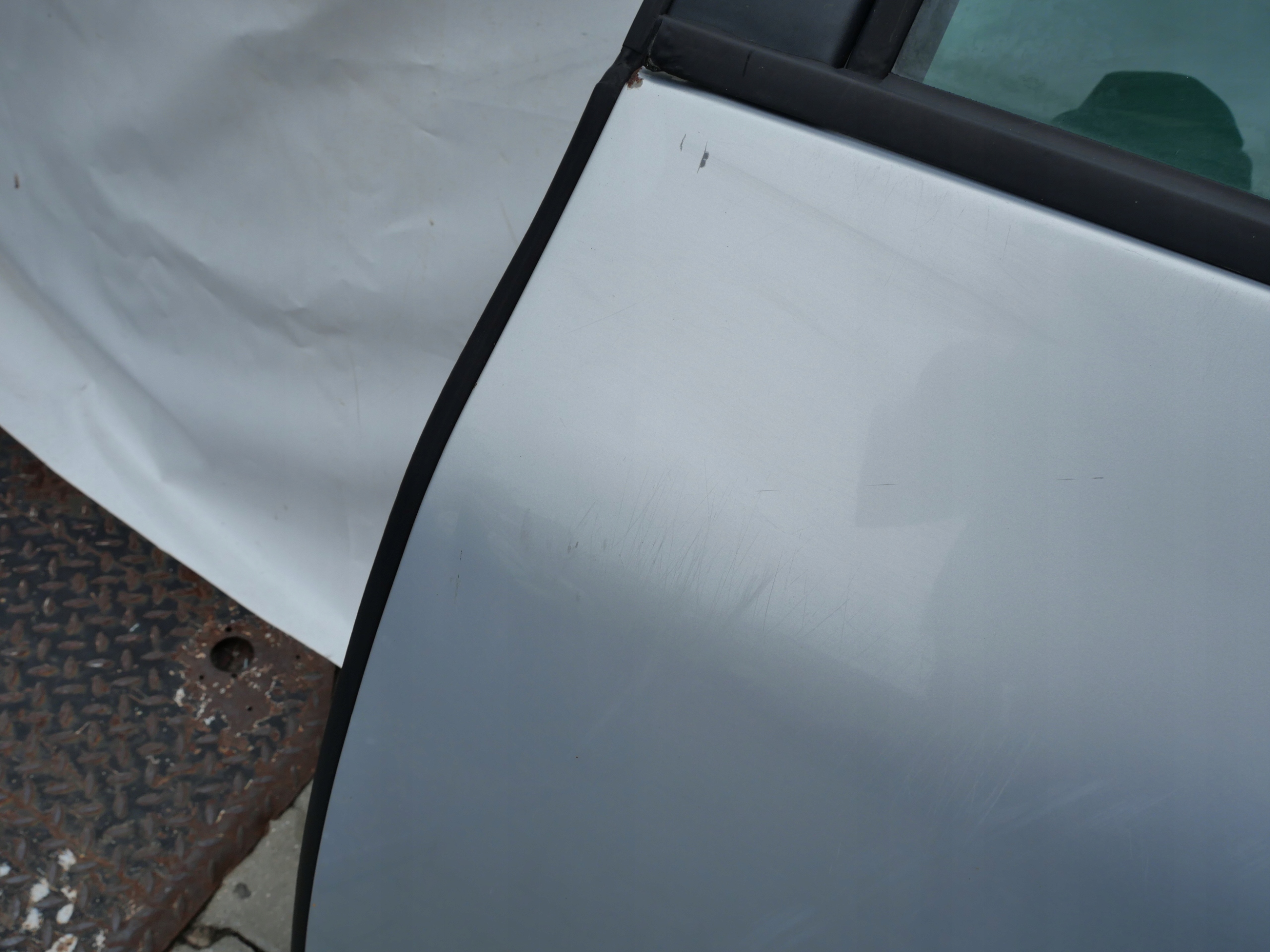 door VW SHARAN and left rear part
