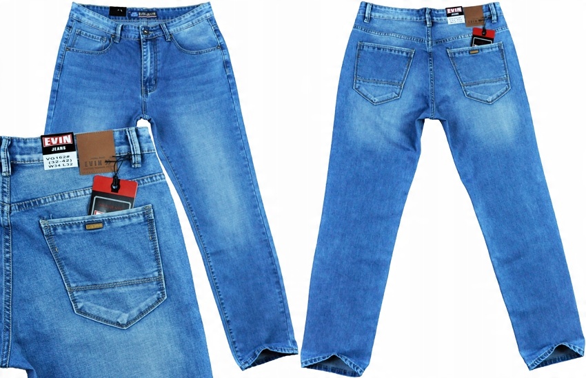 

Spodnie męskie dżinsowe jeans Evin VG162 78 32/30