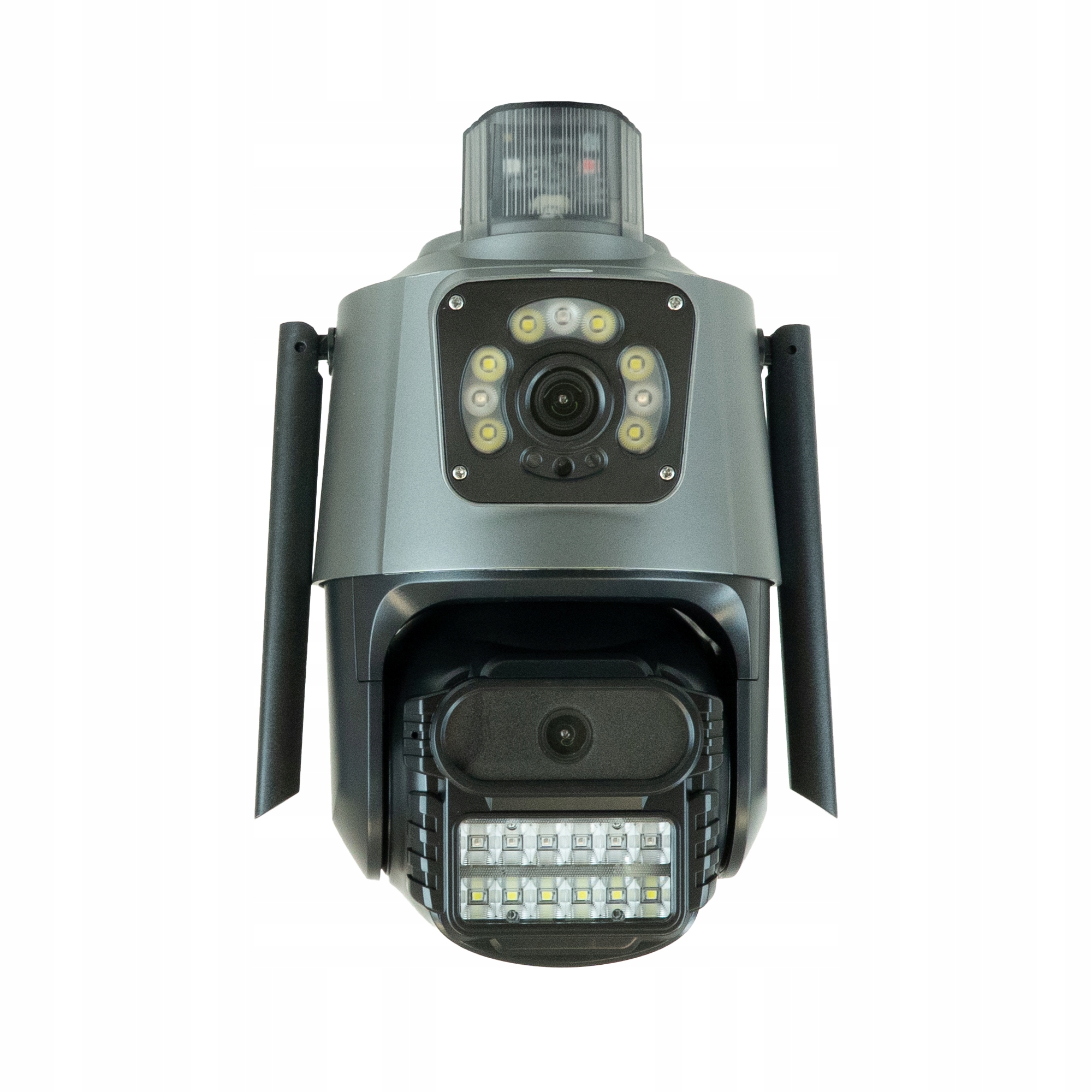 Kamera Zewnętrzna Podwójna Wifi Smart Obrotowa Aplikacja 8MPX