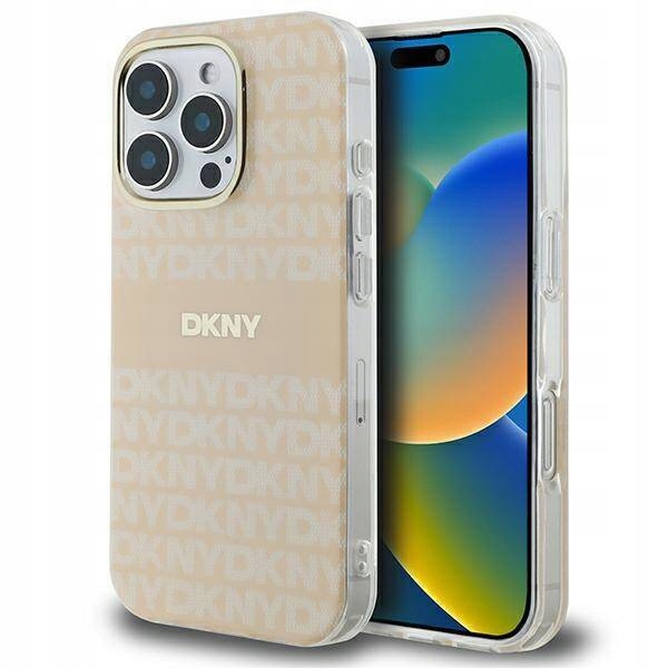 Zadní Kryt Dkny pro Apple iPhone 16 Pro růžová