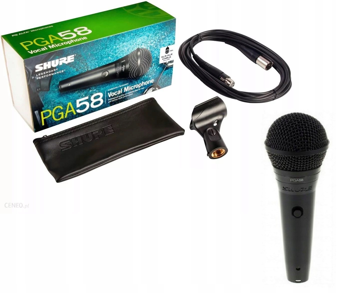 Mikrofon dynamiczny Shure Pga 58 Xlr
