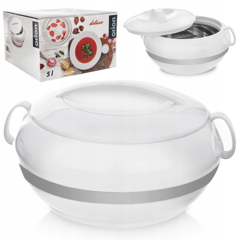 Termomisa TERMOS obiadowy pojemnik termiczny na żywność waza na zupę 5L