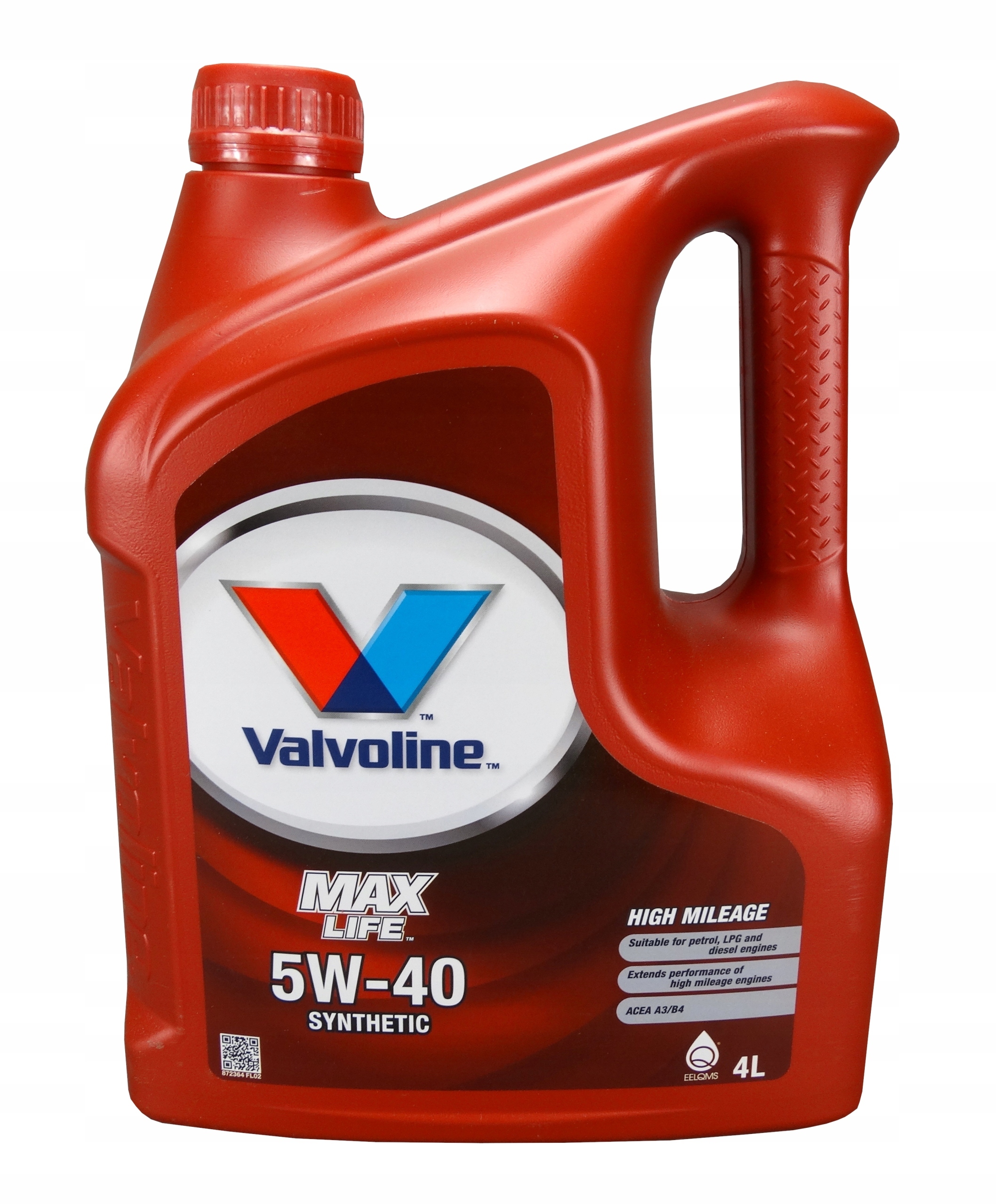 Valvoline Maxlife Synthetic 5W40 Sn/cf A3/B4 Syntetyczny 4L
