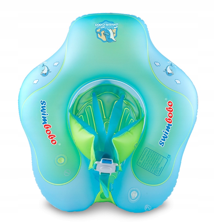 NADMUCHIWANY PIERŚCIEŃ DLA NIEMOWLĄT Kolor odcienie niebieskiego