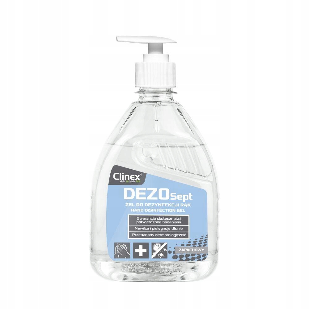 

Clinex DEZOSept 500ml żel do dezynfekcji rąk