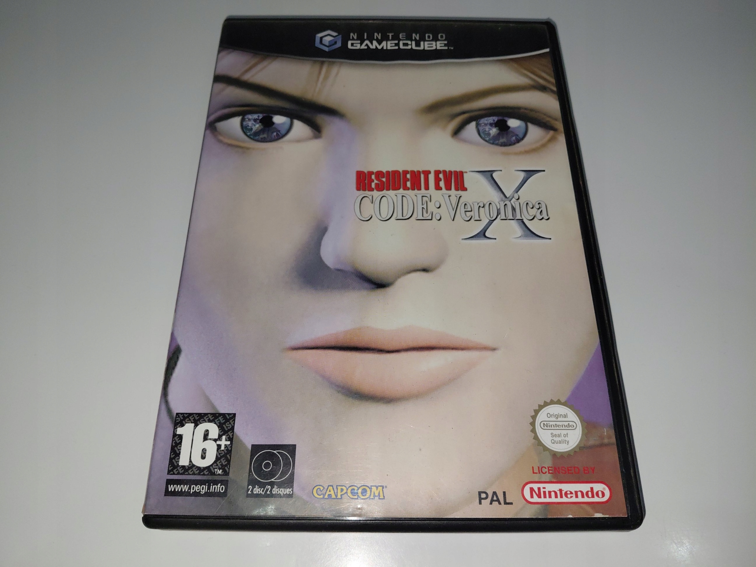 RESIDENT EVIL CODE:VERONICA X уникальная версия PAL, набор