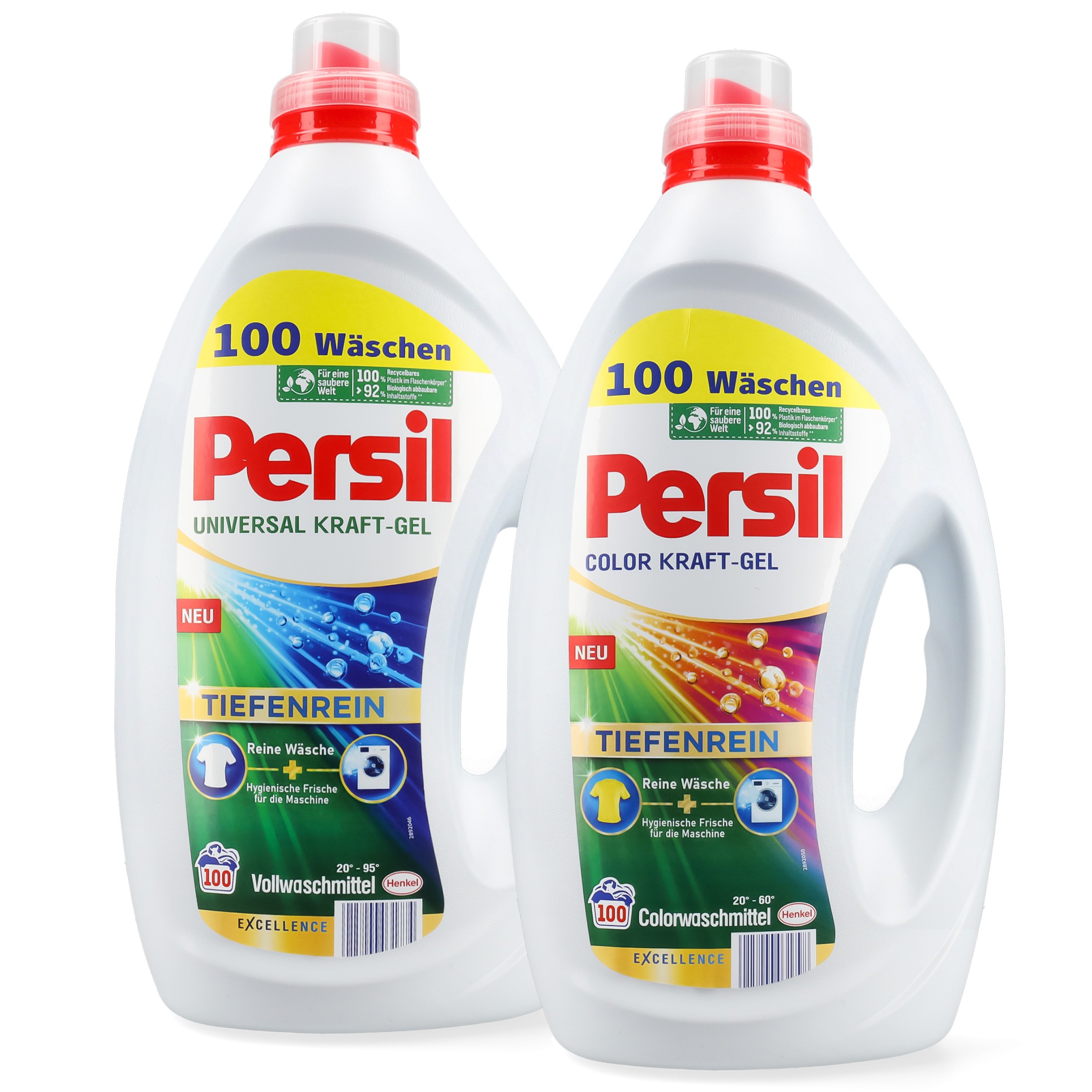 Levně Gel na praní univerzální barva Persil Tiefenrein 200 praní 9L z Německa